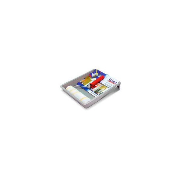 Kit Para Pintura Roma 3 Peças Com Bandeja, Garfo E Rolo De Poliéster 23Cm-145cc1c2-2458-4487-95ab-57a18bb60c32