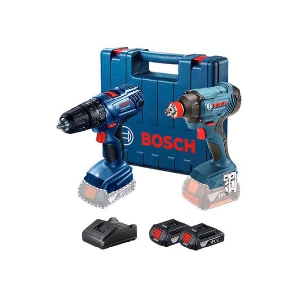 Kit Parafusadeira E Furadeira De Impacto Bosch Gsb 180 Li 18V Com Chave De Impacto Gdx 180 Li, 2 Baterias E Maleta-b0a7cb7a-9d32-4f75-86cf-be6a41069c39
