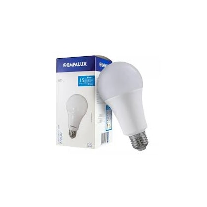 LÂMPADA LED 15W EMPALUX BIVOLT 6500K BASE E27 ALTA POTÊNCIA E BAIXO CONSUMO