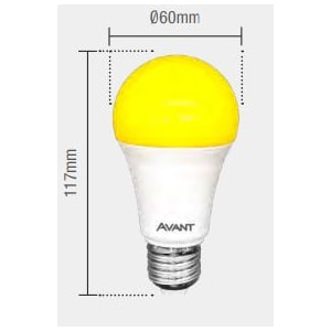 Lâmpada LED Anti Inseto Avant 12W Bivolt Com Luz Branca 6400K Para