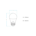 LÂMPADA LED BOLINHA AVANT MG350C E27 4W 4000K BIVOLT PARA DECORAÇÃO INTERNA-001264c6-2cdc-447e-a45c-5348b0a4dcf6