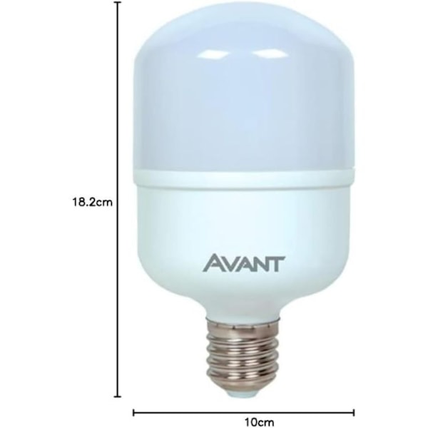 LÂMPADA LED BULBO AVANT 40W BIVOLT 6500K BASE E27, LUZ BRANCA FRIA, ALTA LUMINOSIDADE E ECONÔMICA-b9493922-afaa-4c8c-9966-7f09241cf5a7