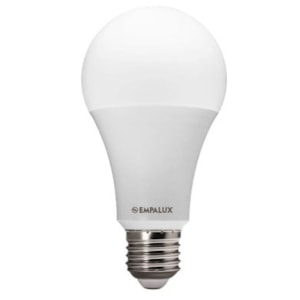 Lâmpada LED Bulbo Empalux 15W Bivolt E27 3000K Branco Quente 1200 Lumens