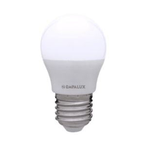 Lâmpada LED Mini Globo Empalux E27 4,9W Bivolt 3000K Luz Amarela