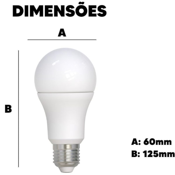 LÂMPADAS PERA LED AVANT 9W BIVOLT BRANCO 6500K BASE E27 BR810 B-b0993f64-f93f-4ebf-8f5e-a50238683599