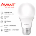 LÂMPADAS PERA LED AVANT 9W BIVOLT BRANCO 6500K BASE E27 BR810 B-a04f7e36-dc69-406e-aaf6-14cfb0fed117