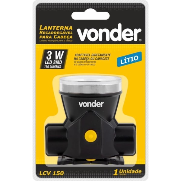 LANTERNA DE CABEÇA LED COB RECARREGÁVEL VONDER COM SENSOR DE MOVIMENTO USB-f499638a-3ccc-4f62-8df7-489cbc4c6a2a