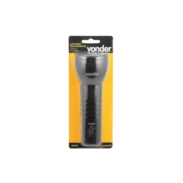 LANTERNA RECARREGÁVEL CURTA BIVOLT VONDER 1 SUPER LED BATERIA 800MAH-271e34a3-1c20-41a7-93d6-c99be42e2484