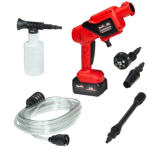 Lavadora De Alta Pressão A Bateria Toyama 18V 25 Bar Maleta + Bateria 4.0Ah + Carregador Bivolt
