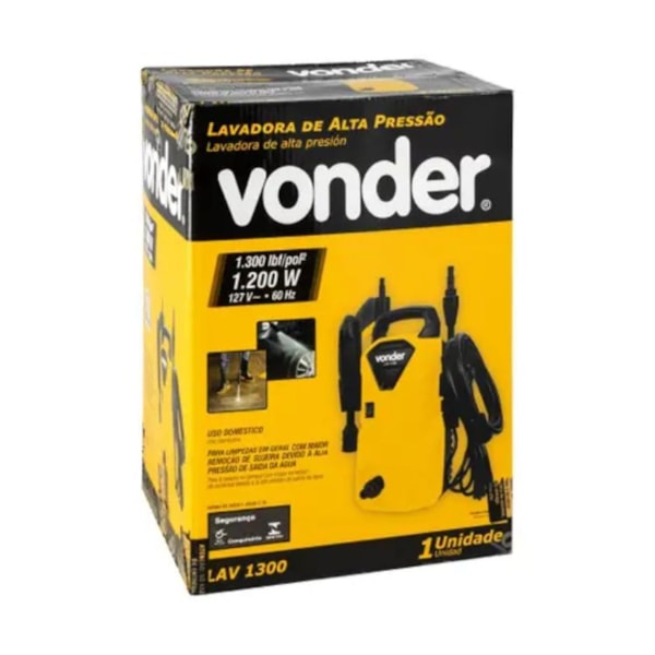 LAVADORA DE ALTA PRESSÃO VONDER 127V LAV1300-56885d26-7b75-49b9-88fd-82e65365d00b