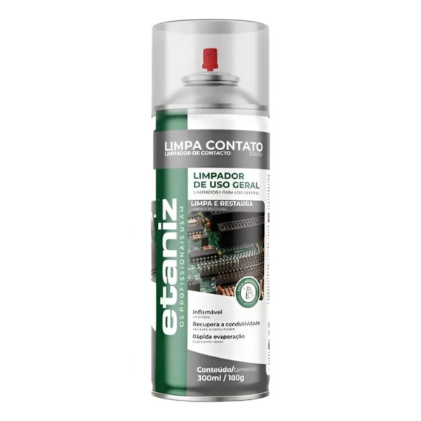 Limpa Contato Elétrico Etaniz Spray 300Ml-3fc49b75-2284-4f52-8562-208c814cb90b