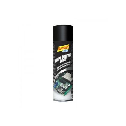 Limpa Contato Elétrico Spray Mundial Prime 300Ml Aerossol De Secagem Rápida Sem Resíduos