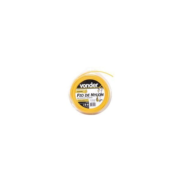 LINHA DE NYLON QUADRADA VONDER 3,0MM 50M FIO AMARELO PARA ROÇADEIRA-57990806-a03b-49e0-bf3d-0ac1c25b32be