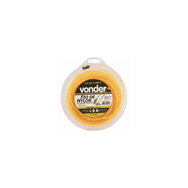 Linha De Nylon Redonda Vonder 2,4 Mm Rolo 50 M Amarela-dad81139-00fc-4dbb-a855-e71eceb7799c