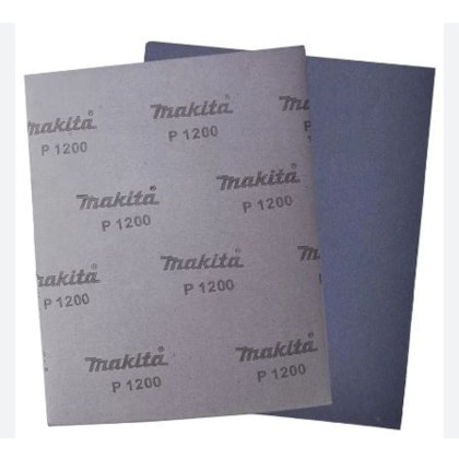 LIXA D'ÁGUA MAKITA GRÃO 600 230X280MM PARA FUNILARIA E PINTURA AUTOMOTIVA