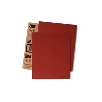 LIXA PARA MASSA E MADEIRA 3M GRÃO P60 FOLHA 225X275MM ÓXIDO DE ALUMÍNIO