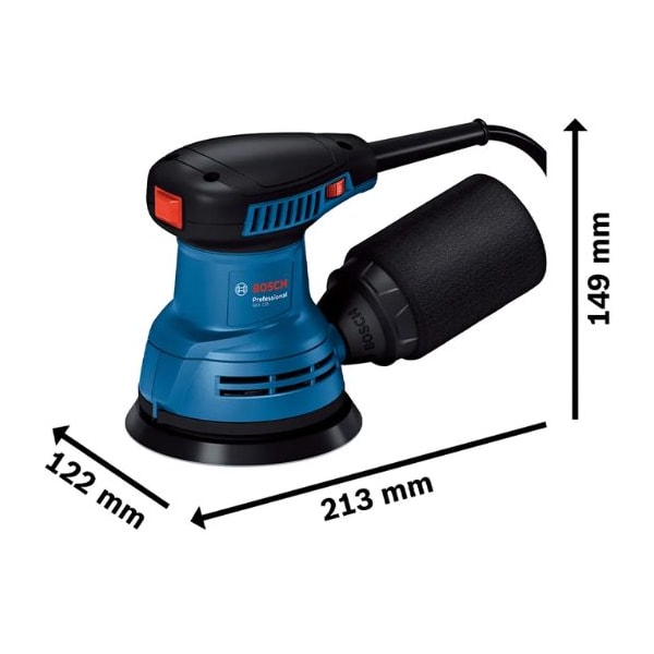 LIXADEIRA ORBITAL BOSCH ROTOGEX 125 5
