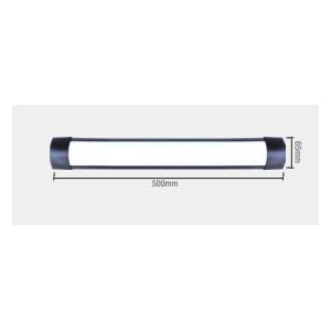 LUMINÁRIA LED ELEGANCE FIT AVANT 18W BIVOLT PRETA 6500K 60 LM/W