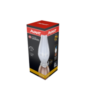 LUMINÁRIA LED LAMPIÃO AVANT AM3000K RECARREGÁVEL BIVOLT DIMERIZÁVEL 254151378