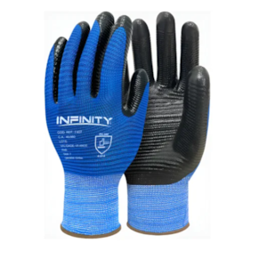 LUVA BLACK TRACTOR INFINITY TAM G NITRÍLICA COM REVESTIMENTO LISO
