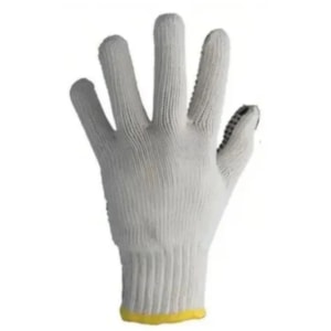 Luva De Alta Proteção Malha Pigmentada Plastcor N9 Algodão/Poliéster