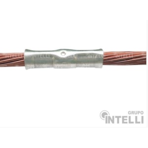 LUVA DE EMENDA DE COBRE INTELLI LF 25MM ESTANHADA ALTA CONDUTIVIDADE