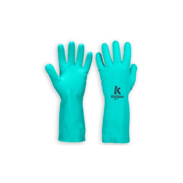 LUVA DE LÁTEX NITRÍLICO VERDE FORRADA KALIPSO TAMANHO G CA 32498 PROTEÇÃO QUÍMICA-4fca956d-3475-47bb-8eb4-9b0b2f514a9a