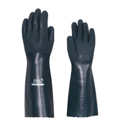 Luva De PVC Volk Com Forro Palma Áspera 46 Cm Ca 37127 Tamanho EG