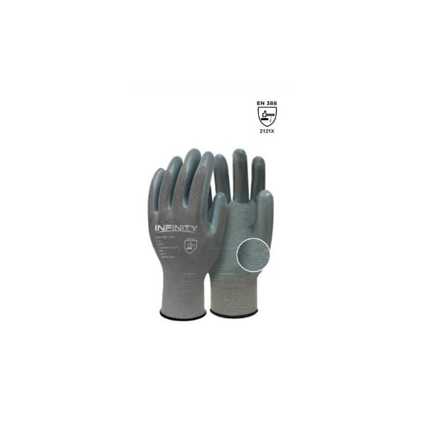 LUVA DE SEGURANÇA INFINITY NITRI SLIM CINZA TAMANHO G REVESTIMENTO NITRÍLICO C.A. 49.375-45242fcb-f6c0-4f41-ac37-b2ee1f094f44