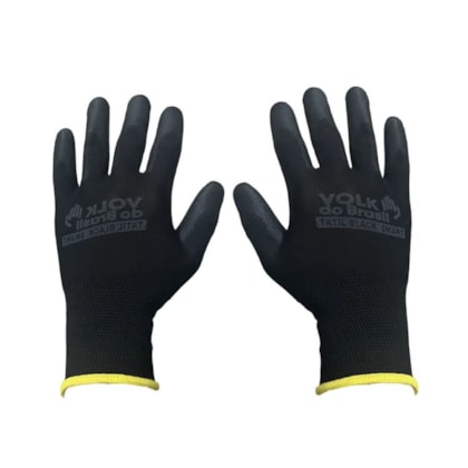 Luva De Segurança Poliéster Revestida PU 13 Gauge Ca 46.932