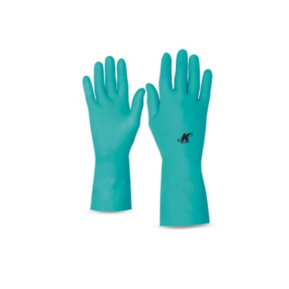 Luva Latex Nitri Verde Forrada Tam. XG C.a. 32498