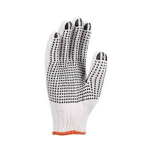 LUVA MALHA PIGMENTADA BRANCA C.A 43238 INFINITY PROTEÇÃO E CONFORTO PARA MANUSEIO