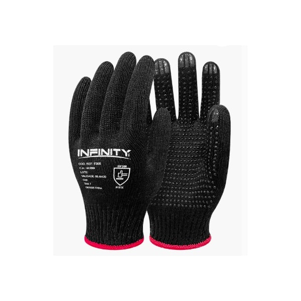 LUVA MALHA PIGMENTADA PRETA INFINITY C.A 42899 PROTEÇÃO E CONFORTO-339b78e7-c0da-49e6-ae63-d24671bb500c