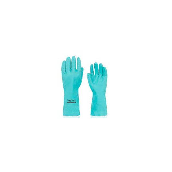 LUVA NITRÍLICA VERDE VOLK TAMANHO G 45CM 600 MICRAS COM FRISOS ANTIDERRAPANTES-2c736344-ee84-469d-bc91-d09f044da4e0
