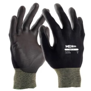 LUVA PU MULTITATO MEDIX