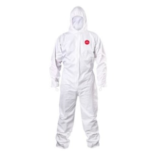 MACACÃO DE SEGURANÇA STEELFLEX BRANCO COM CAPUZ TAMANHO G CA 39707