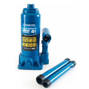 MACACO HIDRÁULICO GARRAFA BREMEN 4 TONELADAS ALTURA 170 320MM EM AÇO