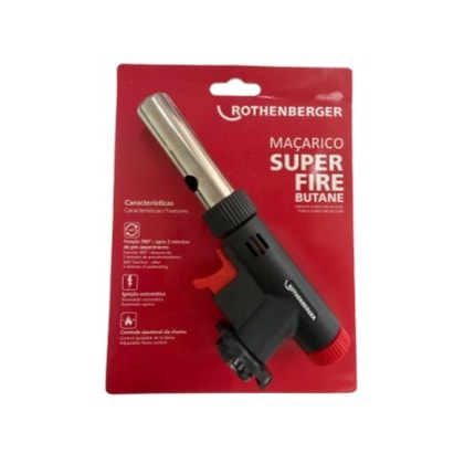Maçarico Portátil A Gás Fort Kala Automático Controle Chama