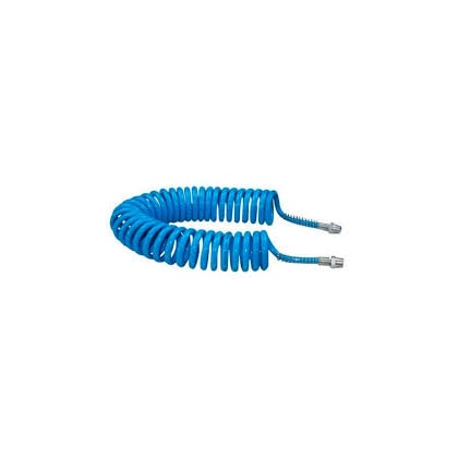 Mangueira Espiral PU 15M Rosca Macho 1/4