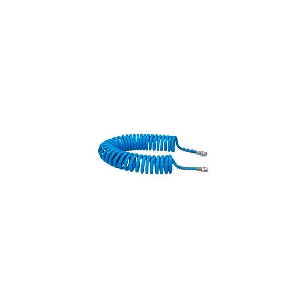 Mangueira Espiral PU 15M Rosca Macho 1/4