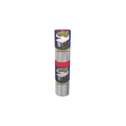 MANTA ASFÁLTICA 90CM X 10M AUTOADESIVA DRYKO MULTISEAL ALUMÍNIO PARA VEDAÇÃO E IMPERMEABILIZAÇÃO