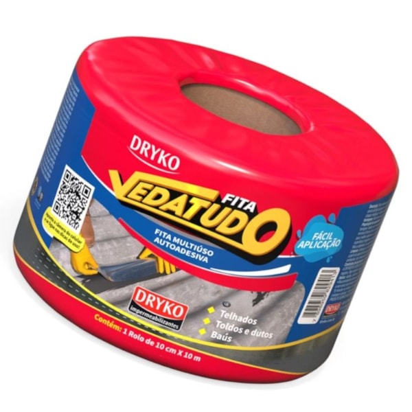 MANTA ASFÁLTICA DRYKO AUTO ADESIVA ALUMINIZADA 10CM X10M-011cc03e-e492-4c13-8177-956b702cab45
