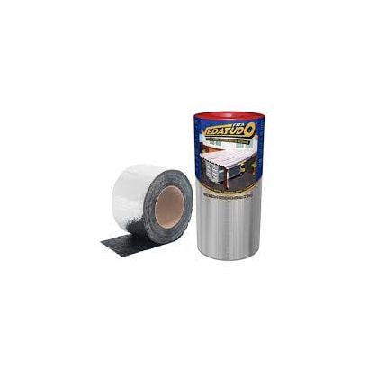 MANTA ASFÁLTICA MULTISEAL ALUMÍNIO 60CM X 10M DRYKO AUTOADESIVA