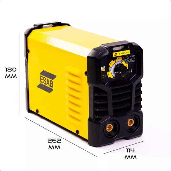 Máquina De Solda Inversora Esab Bantam 3.2 Bivolt 127V/220V 2,89Kg-72bb91da-f25b-49ae-a18a-aa21b7fc864a