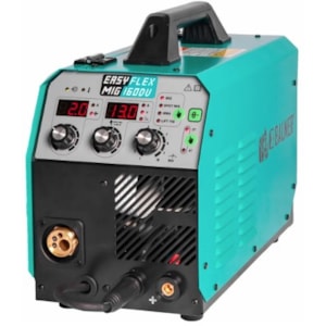 Máquina Inversora De Solda Balmer Easy Flexmig 160Dv Bivolt 127/220V Mig Mag Tig Mma 160A