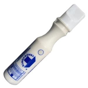 Marcador Industrial Riscofer 60Ml Branco 3Mm Para Marcação Permanente