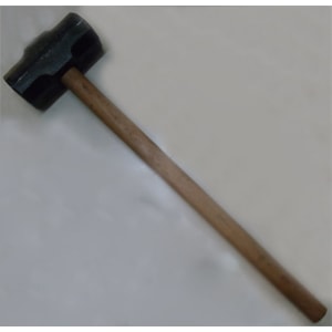 MARRETA OITAVADA TENACE 10KG CABO MADEIRA FERRAMENTA CONSTRUÇÃO