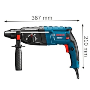 MARTELETE PERFURADOR ROMPEDOR BOSCH SDS PLUS 820W 220V GBH 2 24 D