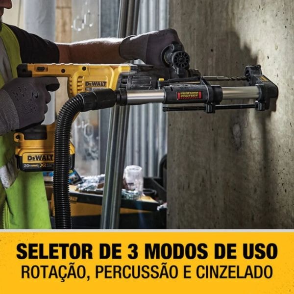MARTELETE PERFURADOR ROMPEDOR DEWALT 20V BRUSHLESS DCH133M2 BR-96228204-8af0-47de-8dff-291689cfb239