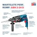 MARTELETE PERFURADOR ROMPEDOR SDS PLUS BOSCH GBH 2 24 D 820W 127V-518c261a-e4fa-4506-a61b-291d81bc4688